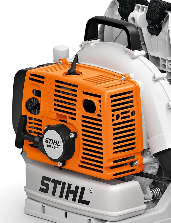 Soprador costal STIHL BR 420 vendida pela Sartori Máquinas em Uruguaiana
