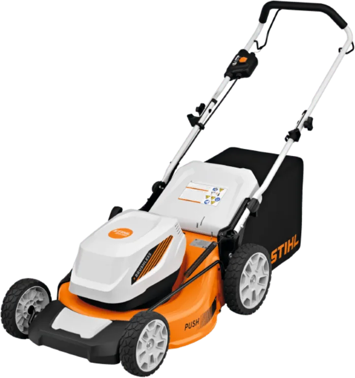 Cortador de grama a bateria STIHL RMA 353 vendida pela Sartori Máquinas em Uruguaiana